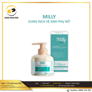 dung dịch vệ sinh milly