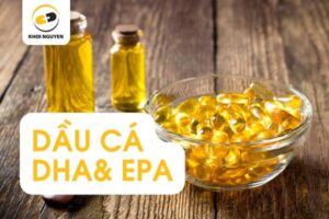 lợi ích của dầu cá, omega-3, DHA và EPA