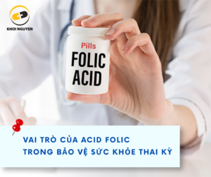 Vai trò của acid folic trong bảo vệ sức khỏe thai kỳ