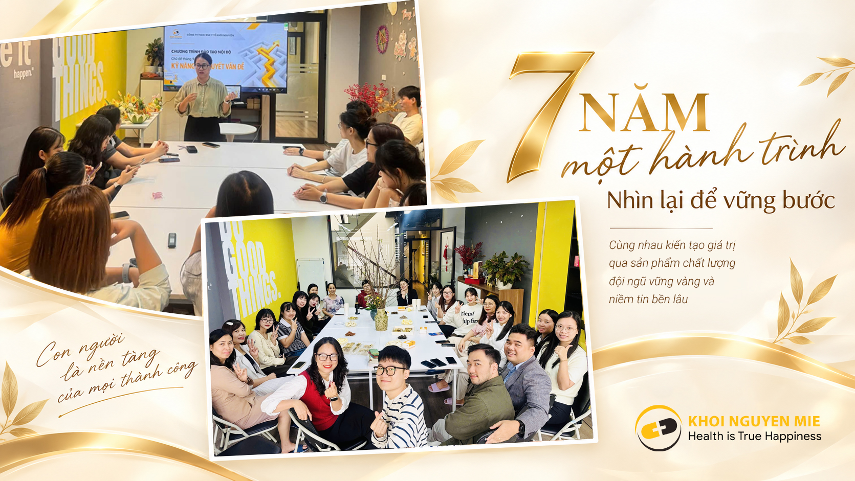khôi nguyên lấy con người làm kim chỉ nam