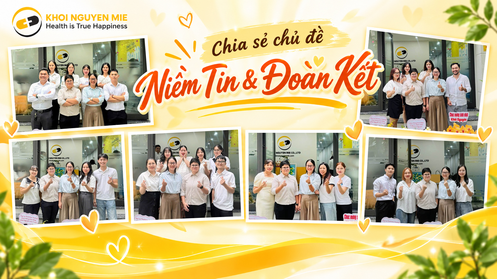 khôi nguyên lấy con người và sản phẩm làm kim chỉ nam